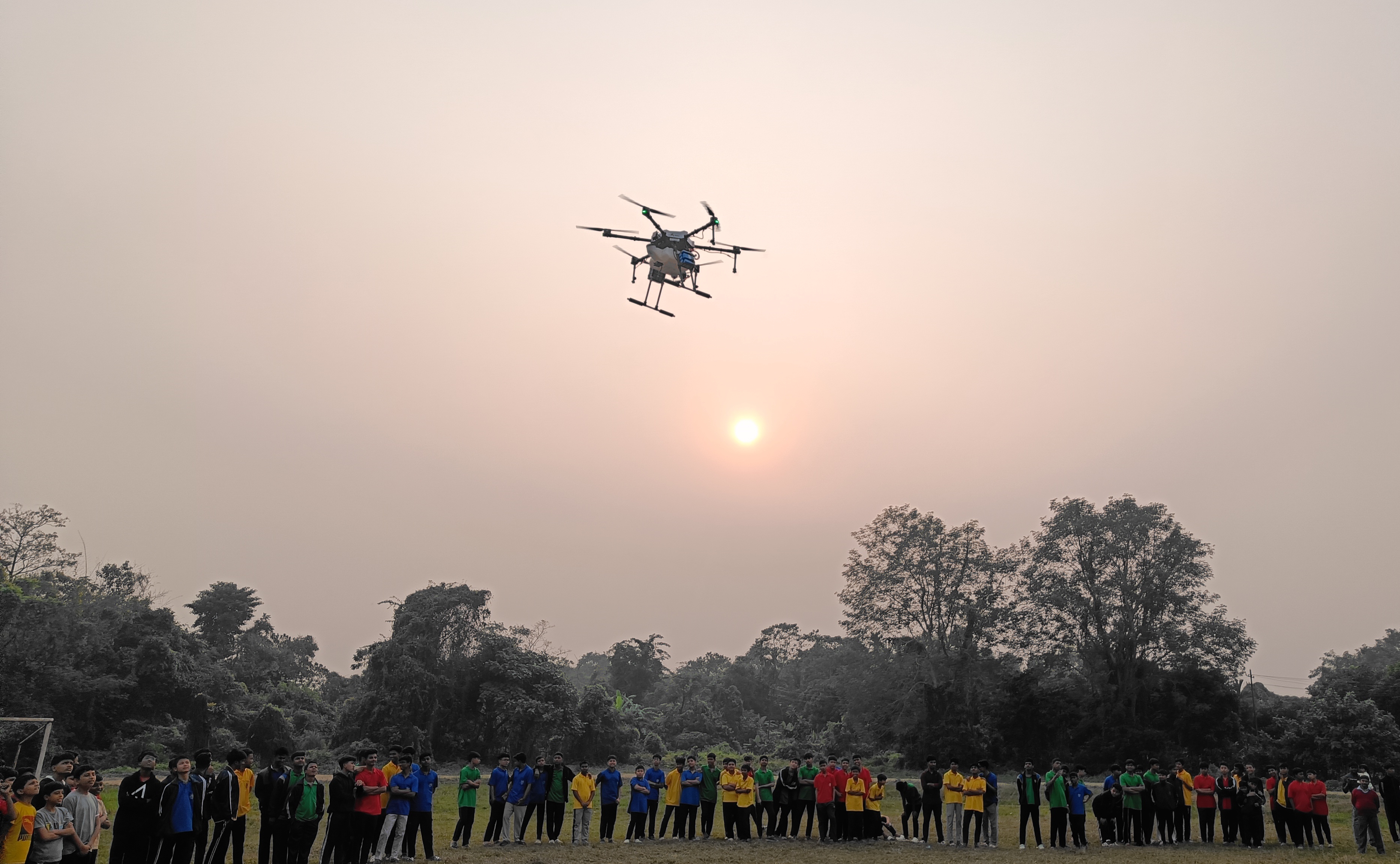 Crop cutting under OFT Programme